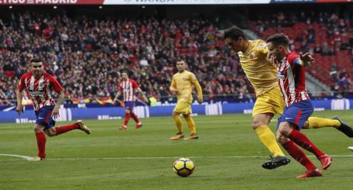 جيرونا يفرض التعادل على أتلتيكو مدريد في الليجا